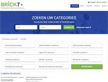 Tablet Screenshot of brick7.nl